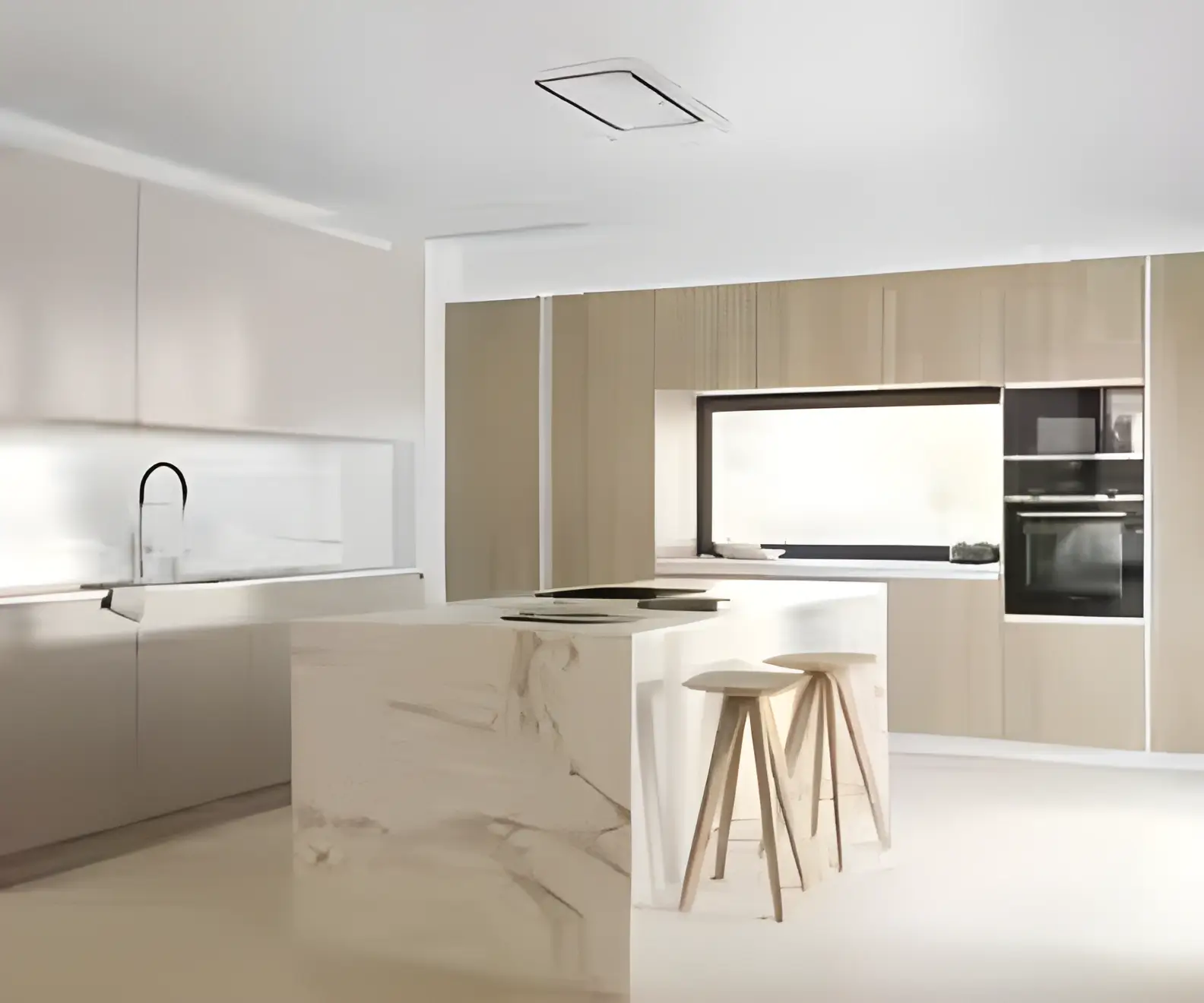 Cocina reformada en Huesca con mobiliario nuevo